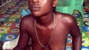 Damn, watch that crazy bitch twerk naked before slamming her big dildo deep in ass and pussy!