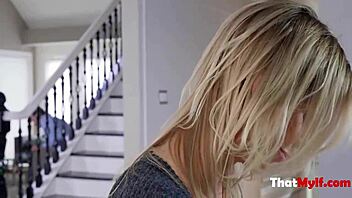 Prep Busty Blonde Cougar Alexis Fawx Cheats Hard