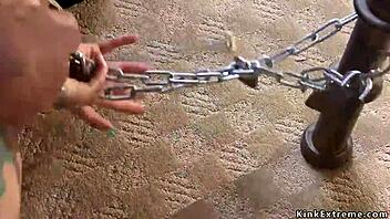 uhh busty skinny blonde tied fucked rough by group