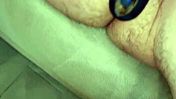 straight guy screams pleasure first anal toy masturbation explosion