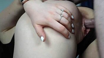 Petite brunette teen trades cash for rough pounding session