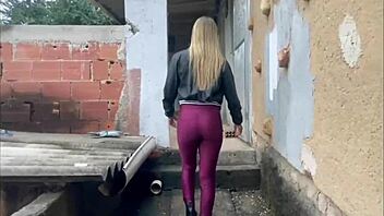 wife pleasures soldier passionately in hideaway