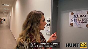 spirits guide woman to intense oral and rough session