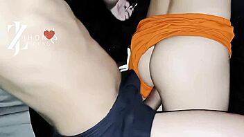 double penetration fills tight pussy and ass wildly