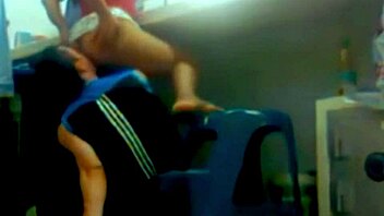 boss's coworker sneaks huge cock while i work