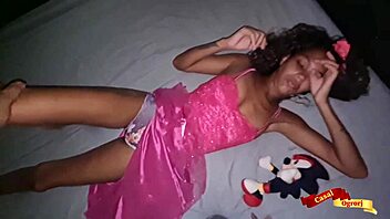 skinny asian teen gives tight ass to older guy