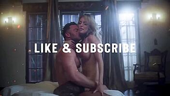 busty brunette wife dreams of hot blonde while fucking hubby wet