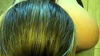 hilarious first golden shower try with bbw wife and old guy