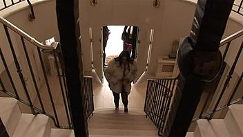 Carmella Bing and Angel Cassidy's big boobs bounce in wild ffmm foursome!