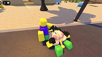 i cant believe emma got gangbanged rough by 3 guys on whorblox street