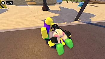 i cant believe emma got gangbanged rough by 3 guys on whorblox street