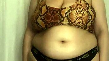 trying on tight bikini bras feels so good