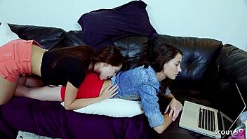 georgia jones deflowered by jenna sativa lesbian seduction