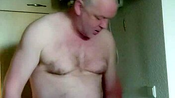 Horny Nylon Guy Craves Morning Coffee Masturbation