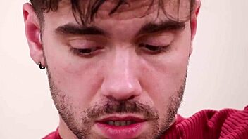 Brunette Ryder Rey swallows thick huge cock deep nasty suck dry