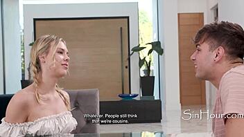 Kai Jaxon Fucks Petite Dylan Moore in Intense Taboo Fantasy