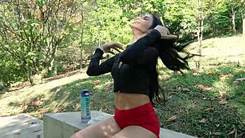 ashley sanz invites intense anal pounding session