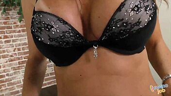 dava foxx teases your huge cock with her big tits