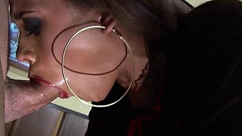 elizabeth eva angelina swiftly drain cocks cum-soaked return