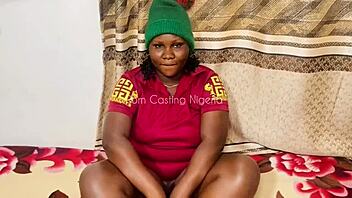 jess flaunts meaty pussy in casting session