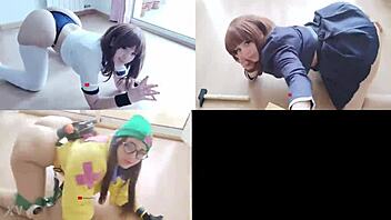 Mia's Juicy Ass Twerking Wild in Cosplay Super Slowed!