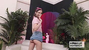 innocent amber angel rides bryan gozzling sloppily wet