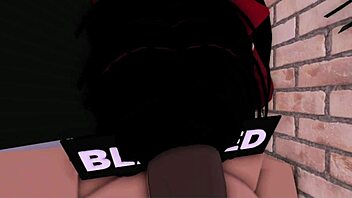 can rice bunny take monster bbc in alley?