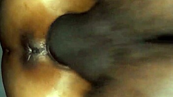 small tight pussy stretched by big black cock 😍🍑