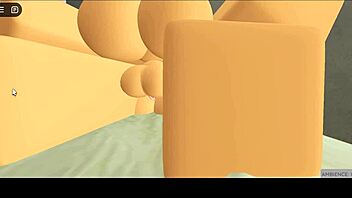 Rich fan pounds slut hard in missionary creampie bliss