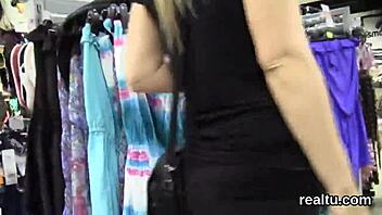 i spot the exquisite czech teen in the shopping centre, seduce her, then nail her hard in pov