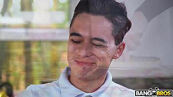 juan loco fingers pumpkin pie then cory chase offers real PUSSY ride