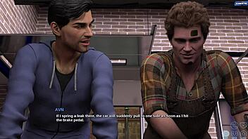 blonde milf drops the bad news on you