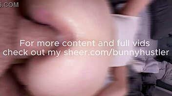 deep homemade anal creampie drilling wife