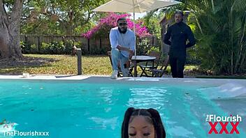 Spoiled princess trades cash for intense bbc threesome adventure