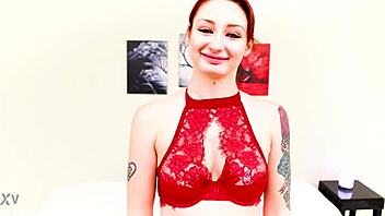 violet monroe deepthroats big cock pov then swallows cum!