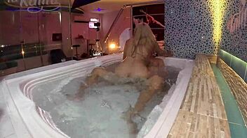 wanna fuck this colombian babe in jacuzzi and cum deep underwater in her tight pussy