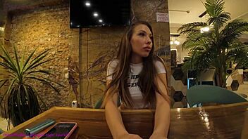 he controlled my vibrator on date triggering ORGASM after orgasm pov