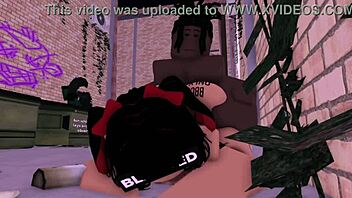 can rice bunny take monster bbc in alley?