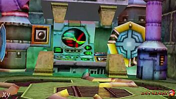 Watch me strip in stockings bossfight game