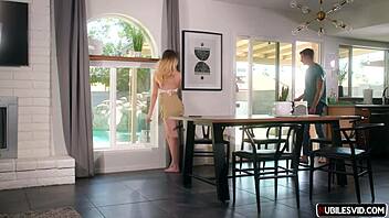 Maria Kazi's Shocking Poolside Double Penetration