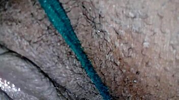 teasing my pussy wetness to explosive climax