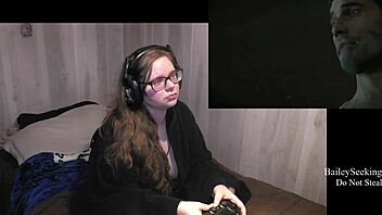 bbw big tits brunette teases in lingerie til dawn