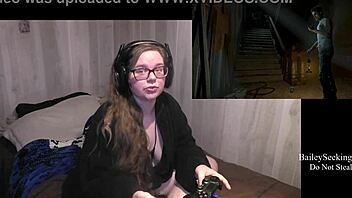 bbw big tits brunette teases in lingerie til dawn