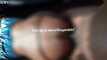 african ebony couple bends over for hardcore doggystyle