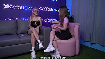 Emma Fiore sloppy blowjob hot kisses big tits podcast