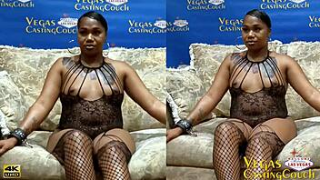 ebony milf assfucked in bdsm squirting bound orgasm session