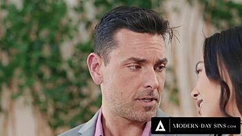 Dilf pounds petite Kimmy Kimm till squirting cum mouth finish