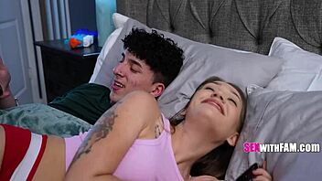 horny young babe discovers massive cock in pov taboo