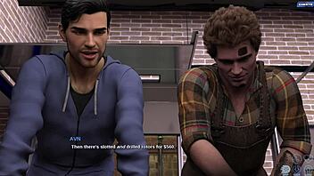 blonde milf drops the bad news on you