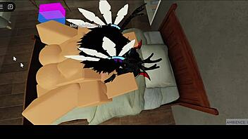 Rich fan pounds slut hard in missionary creampie bliss